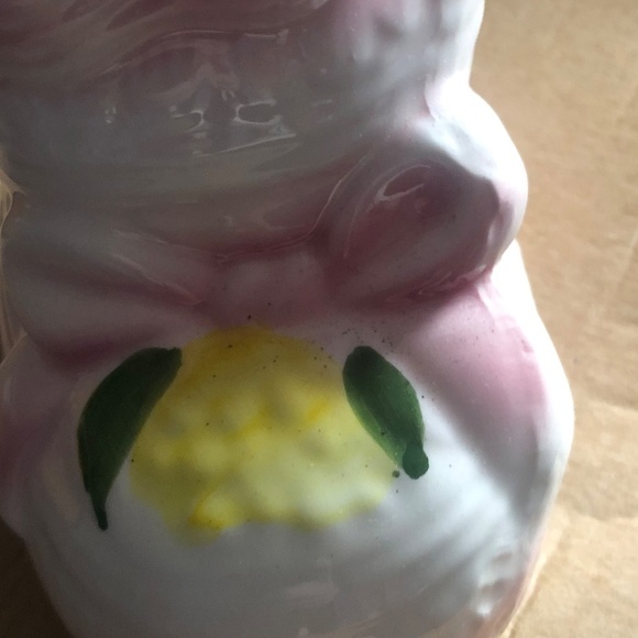 Vintage 60s/ 70s baby boot ceramic planter for newborn baby , vintage baby gift - Picture 2 of 8